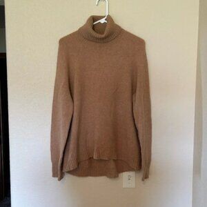 J. Crew Turtleneck Sweater in Supersoft Yarn Wool Alpaca Blend